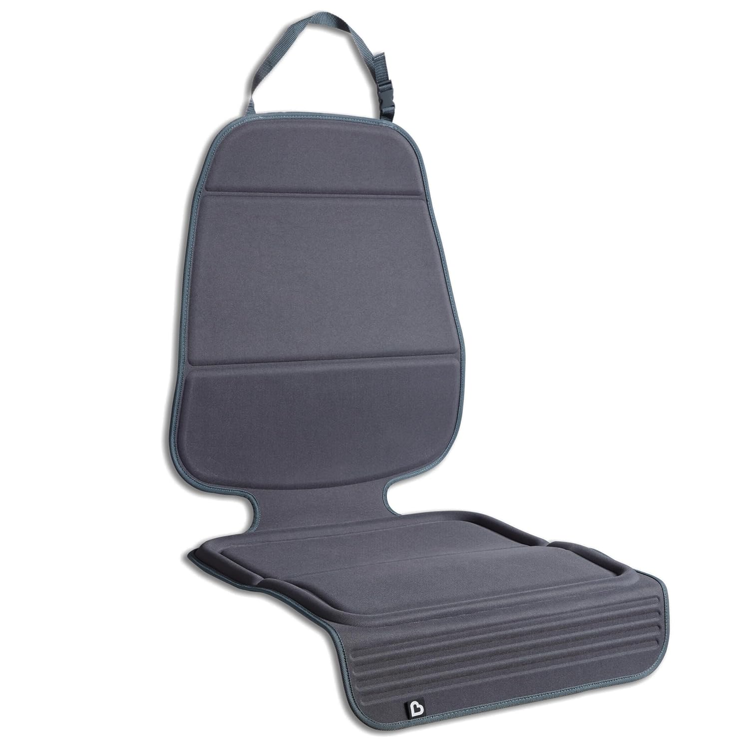 81rem9IPhPL._SL1500_.jpg Munchkin Child Car Seat Protector, Elite Seat Guardian with Grime Guard Fabric, Dark Grey - Image 1