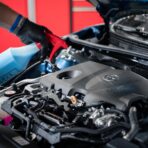 Malco Aqua Bead Water Based Dressing - Non-Greasy Interior and Exterior Dressing/Shines Car Tires, Rubber, Plastic and Trim/Concentrated Formula, Dilutable for Variable Gloss / 1 Gallon (129601) - Image 4