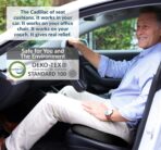 ComfiLife Premium Gel & Memory Foam Seat Cushion – Doctor Recommended Office Chair Cushion, Car Seat Cushion – Chair Cushions for Back & Sciatica Pain Relief – Seat Cushions for Office & Desk (Black) - Image 8