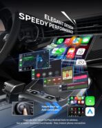 OTTOCAST Mini Cube 3.0 USB C Wireless CarPlay & Android Auto Adapter 2026– Plug & Play, Fast Auto-Reconnect (Black) - Image 2