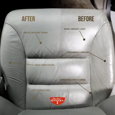 Jay Leno's Garage Leather Cleaner and Conditioner for Car Interior – Advanced Car Seat Leather Cleaner and Conditioner, Auto Leather Care Kit for Interior Detailing and Upholstery Cleaning - Image 8