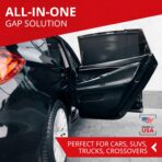 All-Fit Automotive Car Gap Filler – 10 Ft Chrome Trim Molding for Car Accessories Interior – Universal, Flexible Car Interior Accessories for Dashboards, Panels, & Air Vents – Easy DIY Installation - Image 6