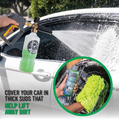 Chemical Guys 16-Piece Arsenal Builder Car Wash Kit with Foam Cannon, Bucket, and 6 x 16 oz Care Chemicals - Car Detailing Kit Works with Pressure Washers, Trucks, SUVs, Motorcycles, and More - Image 3