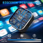 Mini Wireless CarPlay Adapter for iPhone, 2-in-1 for Apple CarPlay & Android Auto Adapter, Convert Wired to Wireless, Plug & Play, Auto Connect, USB to Type-C, No Delay, for iOS 10+ & Android 11+ - Image 8