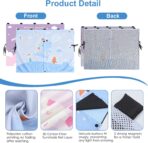 2 PCS Magnetic Car Window Shade for Baby,Easy Installation Side Window Sunshades, Universal Fit for Most Cars Friendly Automotive Interior with Cartoon Patterns -for Baby - Image 2