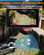 Portable Wireless CarPlay Screen - 7-inch Plug & Play No Dashboard Removal Upgrade for Older Cars - Compatible for Apple CarPlay & Android Auto with Backup Camera - Image 6