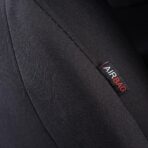 Flying Banner Car Seat Covers Front Seats Rear Bench Polyester car seat Protectors Easy installations Rear Bench Split Classic Man Lady Truck Soid Black - Image 6