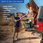 Titan by Arctic Zone Deep Freeze Cooler - Zipperless Hardbody Cooler - Deep Freeze Insulation, HardBody Liner, and SmartShelf - Image 9