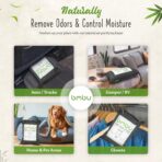 1000g Large Bamboo Charcoal Air Purifier Bag - Car Deodorizer Freshener - Remove Odor and Control Moisture in Your RV, Camper, SUV, Truck, Closet, Mobile Home, Storage - Non fragrant 1kg - Image 3