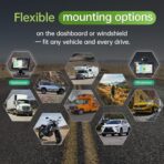 GPS Navigator for Car, Small Size for Limited Cab, 2026 Offline Map with Free Updates Lifetime, 5-inch Touchscreen, Satallete Navigation, Voice Guidance, Speed & Traffic Alerts, Custom Car Routing - Image 9