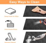 Mancro Dog Car Seat Cover for Back Seat, 2026 Upgraded 600D Heavy Duty Waterproof & Scratch-Resistant Dog Hammock for Car, Back Seat Pet Cover for Dogs with Sedan, Trucks and SUVs, Standard, Black - Image 5