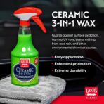 Griot's Garage Ceramic 3-in-1 Wax, SiO2 Spray for Cars, Trucks, and RV’s, Provides Protection and Water Beading on Paint, Wheels, Plastic, Rubber Trim, Chrome, and More, 10978, 22 oz - Image 2