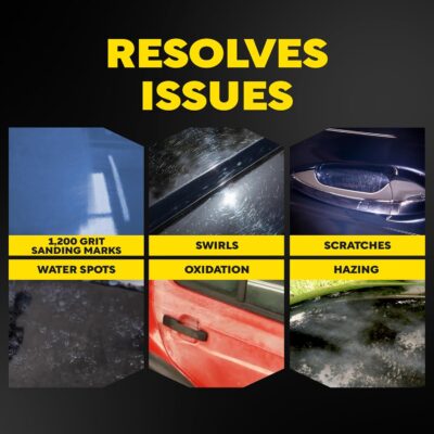 Meguiar's M11032 Mirror Glaze Ultra Pro Speed Compound, Rubbing Compound for Cars Removes Up to 1,200 Grit Sanding Marks and Leaves a Swirl-Free, High-Gloss Finish, 32 Oz or 1 Gal - Image 4