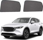 Car Window Shades for 2017-2023 Mazda CX-5 - Rear Side Window Sun Shade for Baby, Breathable Mesh Car Privacy Window Covers, UV Protection and Heat Insulation for Road Trips, Napping, Camping