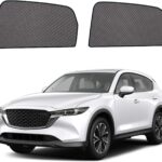 Car Window Shades for 2017-2023 Mazda CX-5 - Rear Side Window Sun Shade for Baby, Breathable Mesh Car Privacy Window Covers, UV Protection and Heat Insulation for Road Trips, Napping, Camping