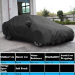 uxcell 3XL Breathable Waterproof Car Cover with Mirror Pockets - All-Season Protection for SUV, Pickup Trucks, Large Vehicles - Image 3