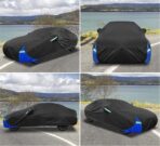 X AUTOHAUX 3L Car Cover Waterproof Snowproof All Weather for Car Outdoor Full Car Cover Rain Sun Protection Universal Fit for Sedan 178"-185" - Image 5