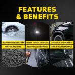 Meguiar's Ultimate Ceramic Coating Kit - Premium Kit for Cars Delivers Ultra-Durable Ceramic Protection with High Water Beading Action, Increased Gloss and Slickness, and Premium Microfiber Towels - Image 3