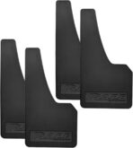 4 Pcs Universal Black Soft Rubber Mud Flaps - Prevent Mud Splashes, Enhance Appearance, Easy Install, Waterproof & Scratch Resistant - Ideal for Sedan SUV and Urban/Suburban Cars -Safe