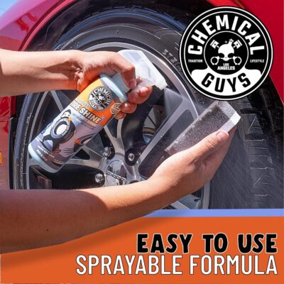 Chemical Guys Tire Kicker Sprayable Extra Glossy Tire Shine Spray, Dry-to-Touch Dressing - Restores Wet Look to Rubber, Vinyl, and Plastic, Safe for Cars, Trucks, Motorcycles, RVs, and More - 16 oz - Image 3