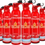 Fire Extinguisher for Home, Car, Kitchen, Vehicle, Boat, Garage, Portable A, B, C, K Class Fire Extinguishers with Mount, Emergency Survival Extinguisher, Easy Access, Versatile Fire Protection