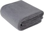 Amazon Basics Microfiber Car Drying Towel, 36"L x 25"W, Gray