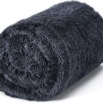 CADONO Large Microfiber Car Drying Towel, Ultra Absorbent Microfiber Cleaning Cloth for Cars, Bath Towels, No Streaks, Scratches, or Water Spots Double-Twist Pile Design(36"x 24")