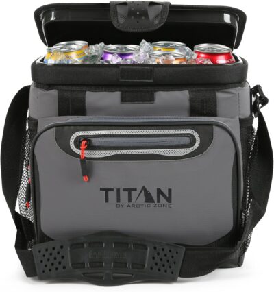 Titan by Arctic Zone Deep Freeze Cooler - Zipperless Hardbody Cooler - Deep Freeze Insulation, HardBody Liner, and SmartShelf - Image 10