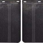 2pcs/Set Universal Heavy Duty Rubber Mud Flaps Car Pickup SUV Vans minivans Light Trucks RVs SUVs Semi-Truck Motor Home 4x4 4WD Off-Road Splash Guards Mudflaps Mudguards Dirty Traps 15”x12”