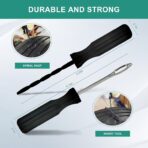 TT-M26 Tubeless Tire Repair Kits, 26pcs Compact Tire Puncture Repair Kit, Tire Repair Tools and Tire Repair Plugs for Cars Motorcycles… - Image 4