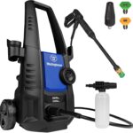 Westinghouse ePX3050 Electric Pressure Washer, 2100 Max PSI 1.76 Max GPM with Foam Cannon and Turbo Nozzle, for Cars/Fences/Driveways/Home/Patios