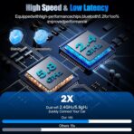 2026 Wireless Car Adapter - Universal Smart Screen Converter, USB-C/Type-C,Plug & Play, Zero Delay Needs Built-in Vehicle System (Silver) - Image 2