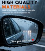 3X Custom Car Rearview Mirror Decal - Personalized Vinyl Car Mirror Sticker Decoration Accessories Auto Decals for Women Affirmation Reminder, Stickers for Water Bottle Laptop Bumper Tumbler - Image 4