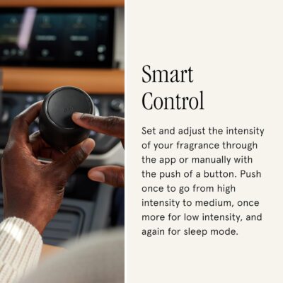 Pura Car Pro - Portable Smart Fragrance Diffusion - Rechargeable & Cordless Fragrance Diffusion for Car Rides - Portable Smart Car Diffuser - Automatic Start & Stop Accelerometer Detects Motion - Image 5