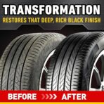 Ceramic Tire Shine, High Gloss Tire Coating, Give Tires a Deep Wet Shine and Long-Lasting Protection, Non-Greasy Ceramic Tire Coating for Car, Truck & SUV - Image 5