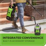 Greenworks Compact Electric Pressure Washer, 1.2 GPM (CSA Certified, Lightweight, 20 FT Tangle-Free Hose, 35 FT Power Cord) Great For Cars, Fences, Patios, Driveways, Decks and Patios - Image 6