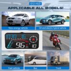 Hud Car Head Up Display G12 with HD LED Display for All Speedometer for All Speedometer Models, with Adaptive Light Sensing - Image 8