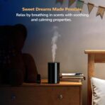 Airversa Waterless Essential Oil Diffuser Starter Kit with 4 x 10mL Hotel Scent Fragrance Oil, Battery Operated Mini Scent Air Machine Portable Diffuser for Home Car Office, AN8 Kit Black - Image 8