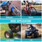 DURATECH 14.5" Steel Tire Spoons Tool Set, 24-Piece Tire Bar Removal Set with Rim Protectors, Valve Core Tools and Storage Bag, Tire Changing Iron Tool Kit for Motorcycle, Bicycle, ATV and Lawn Mower - Image 7