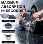 2 Pack XL Car Drying Towel – 1300GSM Ultra Absorbent Microfiber, 24"x36" Large Size, Twisted Loop, Lint-Free & Streak-Free for Auto Detailing, Car, SUV, Truck (Gray-Gray) - Image 6