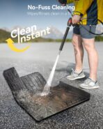 3W Floor Mats & Cargo Liner Custom Fit for BMW X5 2019-2024 2025 2026 40i/45e/50e/50i/M/M50i/M60i TPE All-Weather Full Set Heavy Duty Floor Liner and Trunk Mat Accessories (Only for 5 Passenger) - Image 4