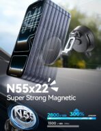 JOYROOM Car Mount for iPhone, [Tri-Fold] MagSafe iPhone Car Mount, [Suction Pro+Gel Base] 360° Rotation iPhone Car Holder, Strong Magnet for iPhone 17 Pro Max and Other Series[Not for Charging] - Image 6