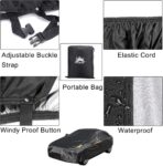 Full Car Covers for Sedan, Car Cover Waterproof All Weather Windproof Dustproof UV Protection Scratch Resistant Indoor Outdoor Univers - Image 3