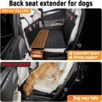 YJGF Large Dog Car Seat Large Size Dog,Pet Car Seat Cover for Back Seat Extende,Pet Booster - Image 2