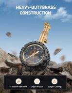 AstroAI Tire Pressure Gauge 6-170 PSI, Large 2" Easy Read Glow Dial Tire Gauge, Certified ANSI B40.1(1%) Accurate, Compatible for Bicycle, Car, SUV, Truck & Motorcycle - Image 4