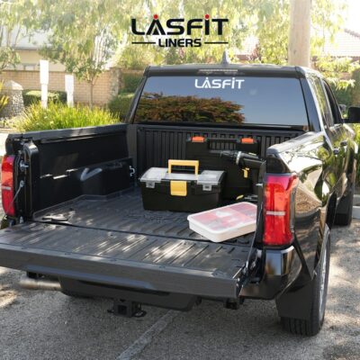 LASFIT Bed Mat for Toyota 2024-2026 Tacoma (5FT/5'Bed) Truck Bed, All Weather 5 ft Rubber Car Bed Liner for Toyota Tacoma 2024 2025 2026 Accessories, TPE Trunk Mat&Bed Liner (Not Fit Drop-in Liners) - Image 9