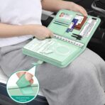 FINPAC Car Document Holder, Vehicle Registration and Insurance Card Holder, Auto Glove Box Organizer Owner Manual Presenter Pouch, Automotive Paperwork Organizer, Sage Green - Image 6
