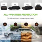 16-Layer Special Full Car Cover Fit for 2006-2023 MERC-edes Benz S Series S400 S550 S63 AMG, Ultra Heavy 600D Oxford Cloth, All-Weather Protection Summer Sun Exposure Winter Snow Rain Dust UV - Image 7
