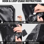 Garage Floor Mat, Garage Car Mat - Non-Slip Waterproof Containment Mat, Heavy Duty Durable Protection, Easy to Clean & Install, Perfect for Garage, Workshop, Parking (7'9"W x 21'L) - Image 6