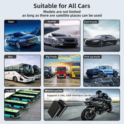 Heads Up Display for Cars, Car HUD H4, gps Speedometer, First Colorful, Large Font Digital Speedometer GPS with Speed, Compass, Automatic Sensing, Speeding Alarm, Suitable for All Cars. - Image 6